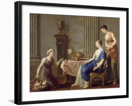 La Marchande d'Amours-Joseph Marie Vien-Framed Giclee Print