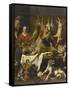 La marchande de gibier-Frans Snyders-Framed Stretched Canvas