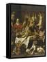 La marchande de gibier-Frans Snyders-Framed Stretched Canvas