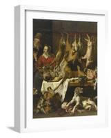 La marchande de gibier-Frans Snyders-Framed Giclee Print