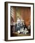 La marchande de modes-Francois Boucher-Framed Giclee Print