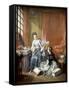 La marchande de modes-Francois Boucher-Framed Stretched Canvas