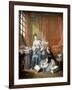 La marchande de modes-Francois Boucher-Framed Giclee Print