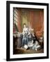 La marchande de modes-Francois Boucher-Framed Giclee Print