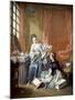 La marchande de modes-Francois Boucher-Mounted Giclee Print