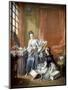 La marchande de modes-Francois Boucher-Mounted Giclee Print