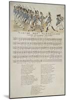 La marche des marseillais.-null-Mounted Giclee Print