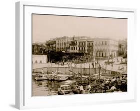 La Marina from Wharf, San Juan, P.R.-null-Framed Photo