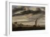 La Marine d'Or, soleil couchant-Salomon Van Ruysdael-Framed Giclee Print