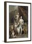 La marquise de Montespan entourée de ses quatre premiers enfants légitimés, en 1677-Charles de La Fosse-Framed Giclee Print