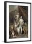 La marquise de Montespan entourée de ses quatre premiers enfants légitimés, en 1677-Charles de La Fosse-Framed Giclee Print