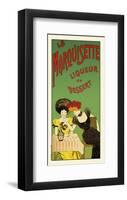 La marquisette liqueur de dessert-Leonetto Cappiello-Framed Art Print