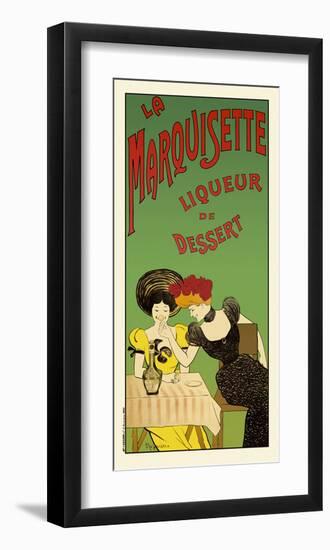 La marquisette liqueur de dessert-Leonetto Cappiello-Framed Giclee Print