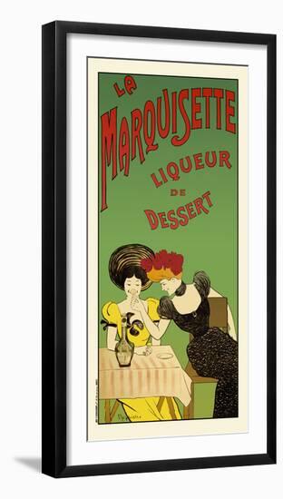 La marquisette liqueur de dessert-Leonetto Cappiello-Framed Giclee Print