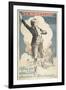 La Marseillaise. a Patriotic French Poster Depicting a French Slodier Of the 18th Or 17th Century-null-Framed Giclee Print