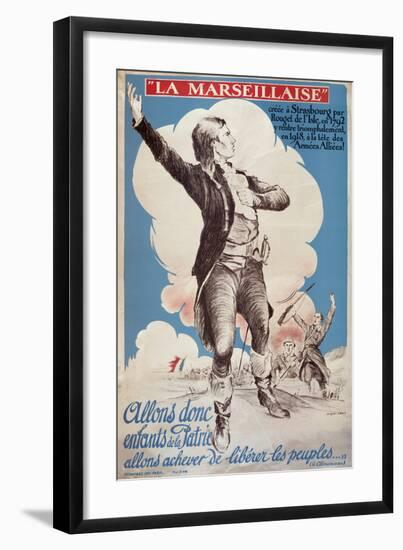 La Marseillaise-Jacques Carlu-Framed Art Print