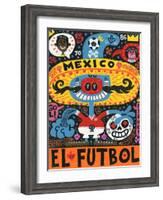 La Mascota del Mundial-Jorge R. Gutierrez-Framed Art Print