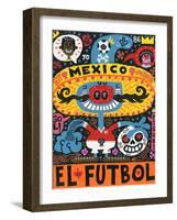 La Mascota del Mundial-Jorge R. Gutierrez-Framed Art Print