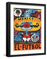 La Mascota del Mundial-Jorge R. Gutierrez-Framed Art Print