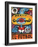 La Mascota del Mundial-Jorge R. Gutierrez-Framed Art Print