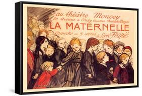 La Maternelle: Comedie en 3 Actes, c.1920-Théophile Alexandre Steinlen-Framed Stretched Canvas