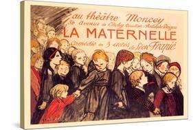 La Maternelle: Comedie en 3 Actes, c.1920-Théophile Alexandre Steinlen-Stretched Canvas