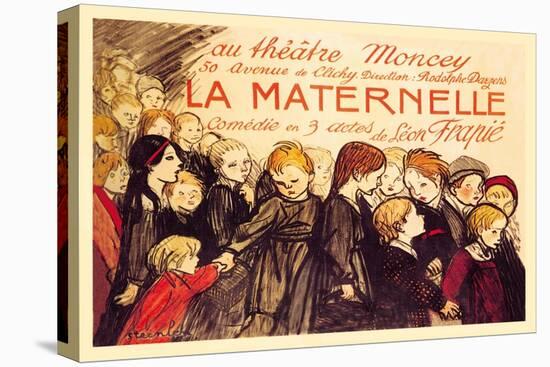 La Maternelle: Comedie en 3 Actes, c.1920-Théophile Alexandre Steinlen-Stretched Canvas