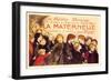 La Maternelle: Comedie en 3 Actes, c.1920-Théophile Alexandre Steinlen-Framed Premium Giclee Print