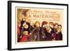 La Maternelle: Comedie en 3 Actes, c.1920-Théophile Alexandre Steinlen-Framed Art Print