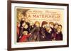 La Maternelle: Comedie en 3 Actes, c.1920-Théophile Alexandre Steinlen-Framed Art Print