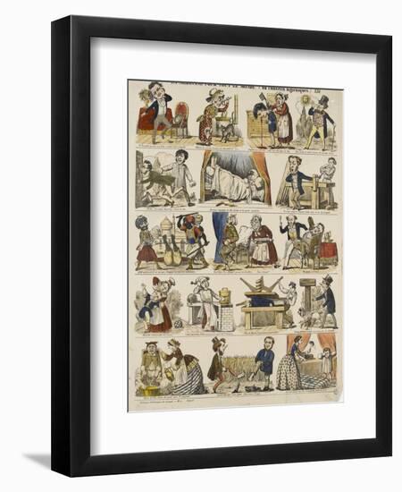 La médecine pour tout le monde ou conseils hygiéniques-null-Framed Premium Giclee Print