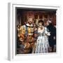 La Megere Apprivoisee THE TAMING OF THE SHREW by FrancoZeffirelli with Richard Burton and Elizabeth-null-Framed Photo