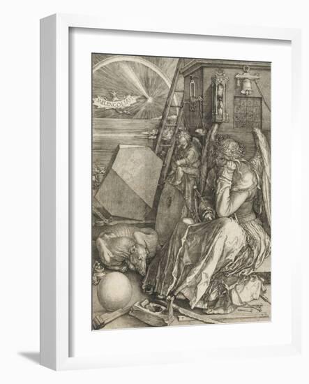 La Mélancolie-Albrecht Dürer-Framed Giclee Print