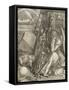 La Mélancolie-Albrecht Dürer-Framed Stretched Canvas