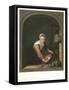 La Menagere, C1630-1670-Gerrit Dou-Framed Stretched Canvas