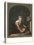 La Menagere, C1630-1670-Gerrit Dou-Stretched Canvas