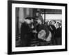 La Mer a boire MARE MATTO by RenatoCastellani with Jean-paul Belmondo, 1963 (b/w photo)-null-Framed Photo