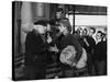 La Mer a boire MARE MATTO by RenatoCastellani with Jean-paul Belmondo, 1963 (b/w photo)-null-Stretched Canvas