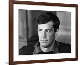 La Mer a boire MARE MATTO by RenatoCastellani with Jean-paul Belmondo, 1963 (b/w photo)-null-Framed Photo