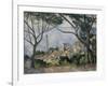 La mer à l'Estaque-Paul Cézanne-Framed Giclee Print