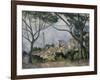 La mer à l'Estaque-Paul Cézanne-Framed Giclee Print