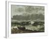 La mer orageuse, dit aussi la vague-Gustave Courbet-Framed Giclee Print