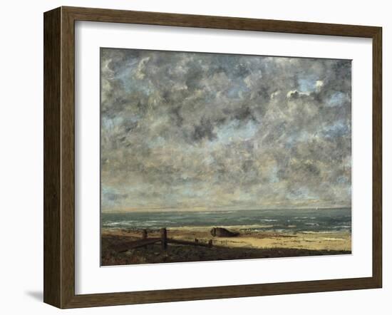 La Mer-Gustave Courbet-Framed Giclee Print