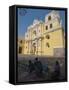 La Merced Church, Antigua, UNESCO World Heritage Site, Guatemala, Central America-Sergio Pitamitz-Framed Stretched Canvas