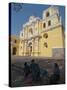 La Merced Church, Antigua, UNESCO World Heritage Site, Guatemala, Central America-Sergio Pitamitz-Stretched Canvas