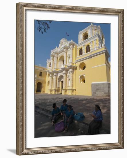 La Merced Church, Antigua, UNESCO World Heritage Site, Guatemala, Central America-Sergio Pitamitz-Framed Photographic Print