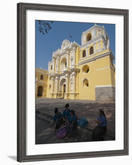 La Merced Church, Antigua, UNESCO World Heritage Site, Guatemala, Central America-Sergio Pitamitz-Framed Photographic Print