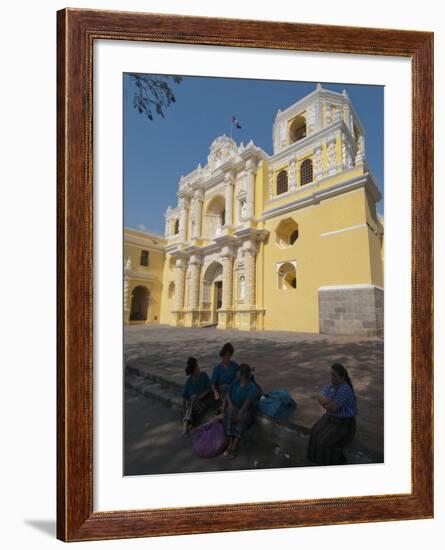 La Merced Church, Antigua, UNESCO World Heritage Site, Guatemala, Central America-Sergio Pitamitz-Framed Photographic Print