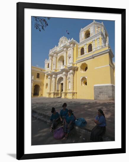 La Merced Church, Antigua, UNESCO World Heritage Site, Guatemala, Central America-Sergio Pitamitz-Framed Photographic Print