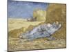 La méridienne ou la sieste (d'après Millet)-Vincent van Gogh-Mounted Giclee Print